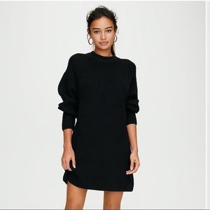 ISO! Aritzia Requiem Black Sweater Dress